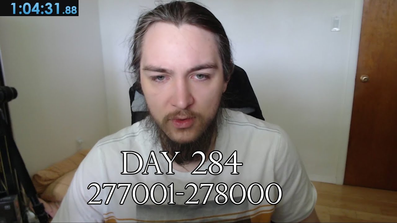 Counting And Writing Numbers (Day 284) (277001-278000)