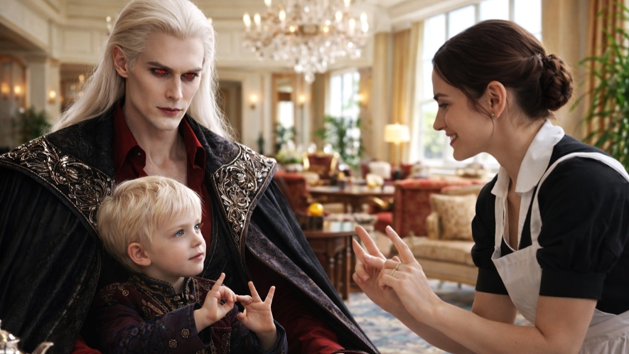 The Vampire King’s Son Was Born Deaf — What This Waitress Did Changed Everything