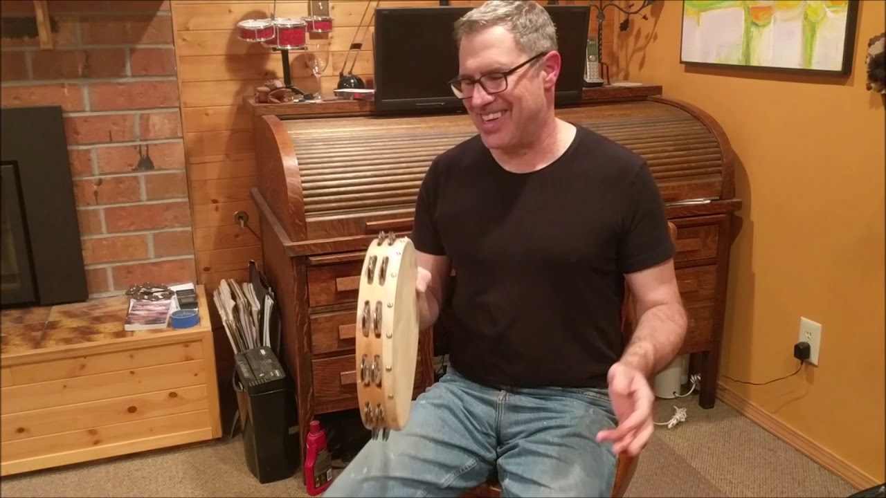 How to play rock tambourine with accents at a fast tempo