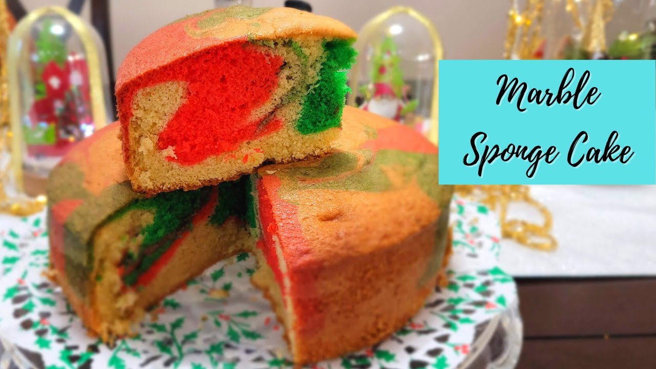 Marbled Sponge Cake || Guyanese Sponge Cake- Episode 325