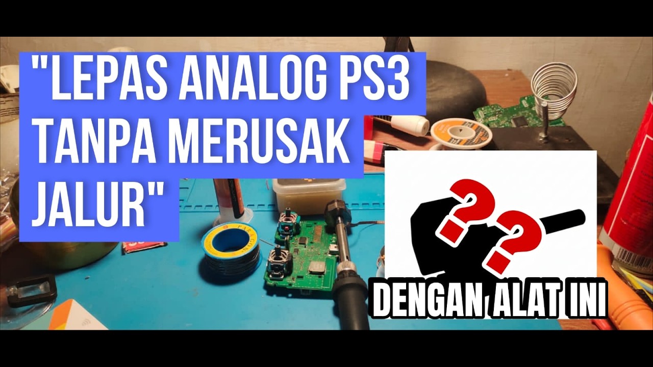tutorial menganti analog dengan cepat, hanya dengan alat ini!!