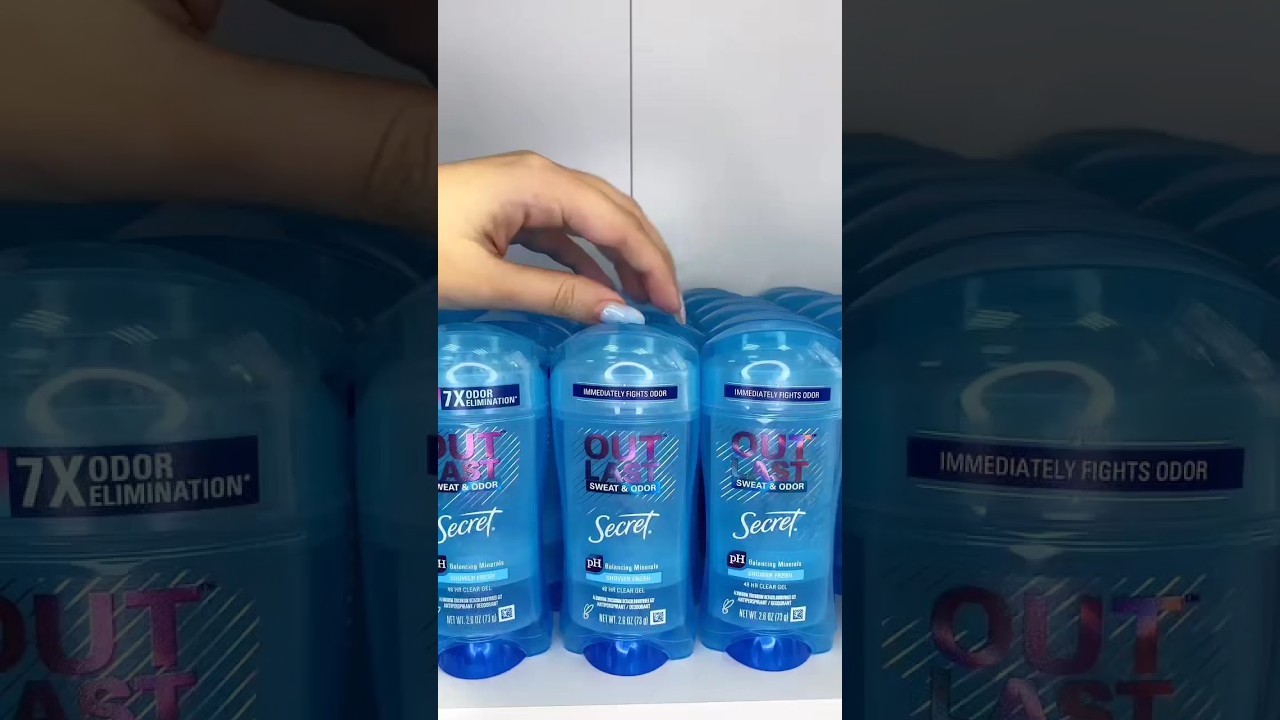 Antiperspirant dezodorant gel Secret Outlast Sweat and Odor 48hr clear gel antiperspirant deodorant
