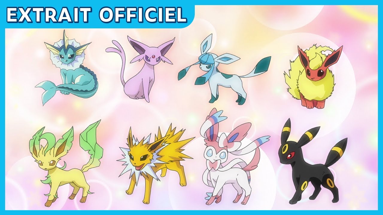 Évoli et ses Évolutions  | La série : Pokémon, les voyages d’un Maître | Extrait officiel