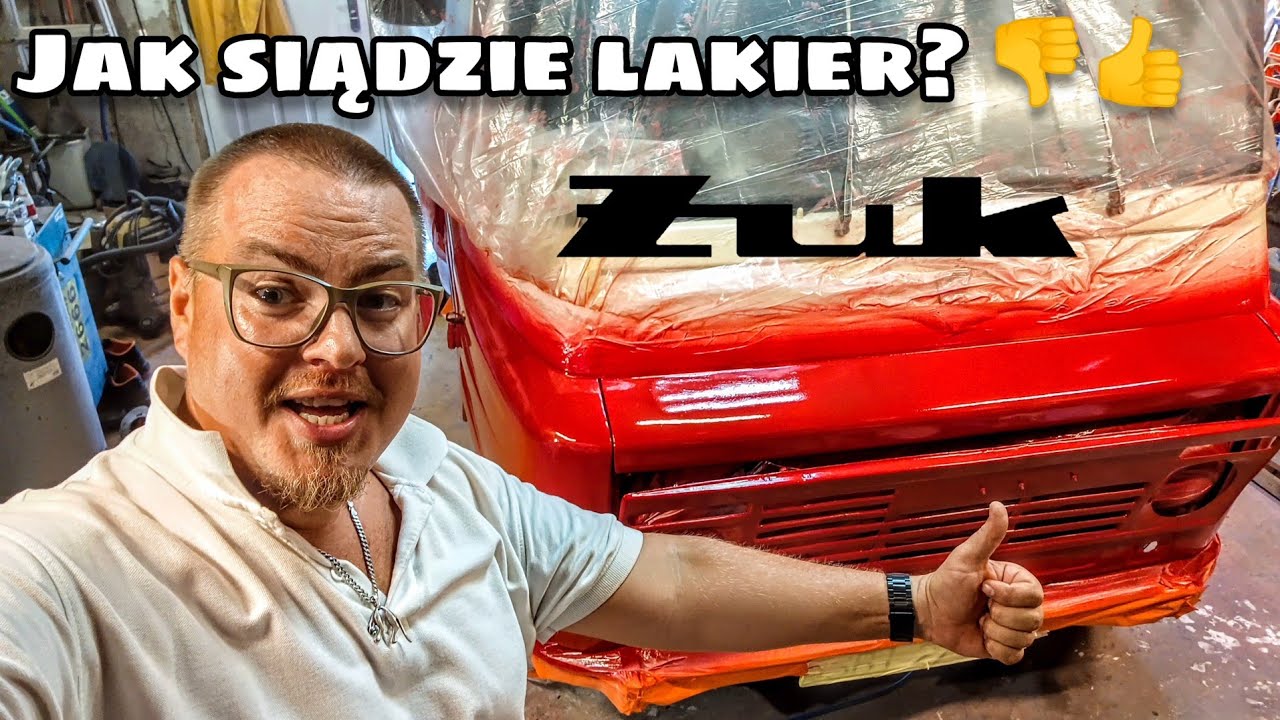 LAKIEROWANIE drugi KOLOR 🇵🇱 w garażu Żuk Żony S02E13 #MotoQba #żuk #lakierowanie #projekt #garage