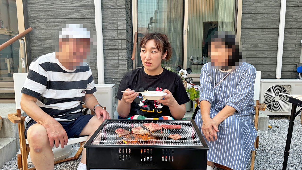 両親とBBQしていたら結婚の話になりました。