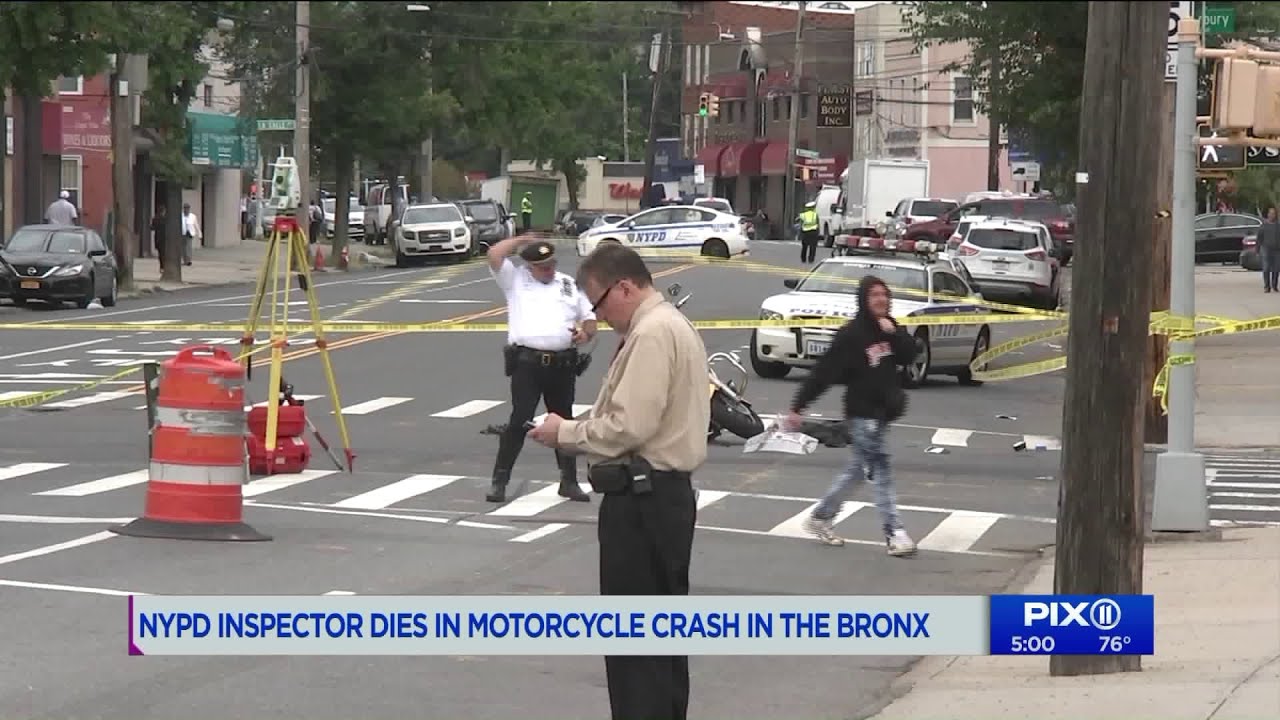 Off-duty police officer killed in motorcycle in crash with truck in the Bronx: police