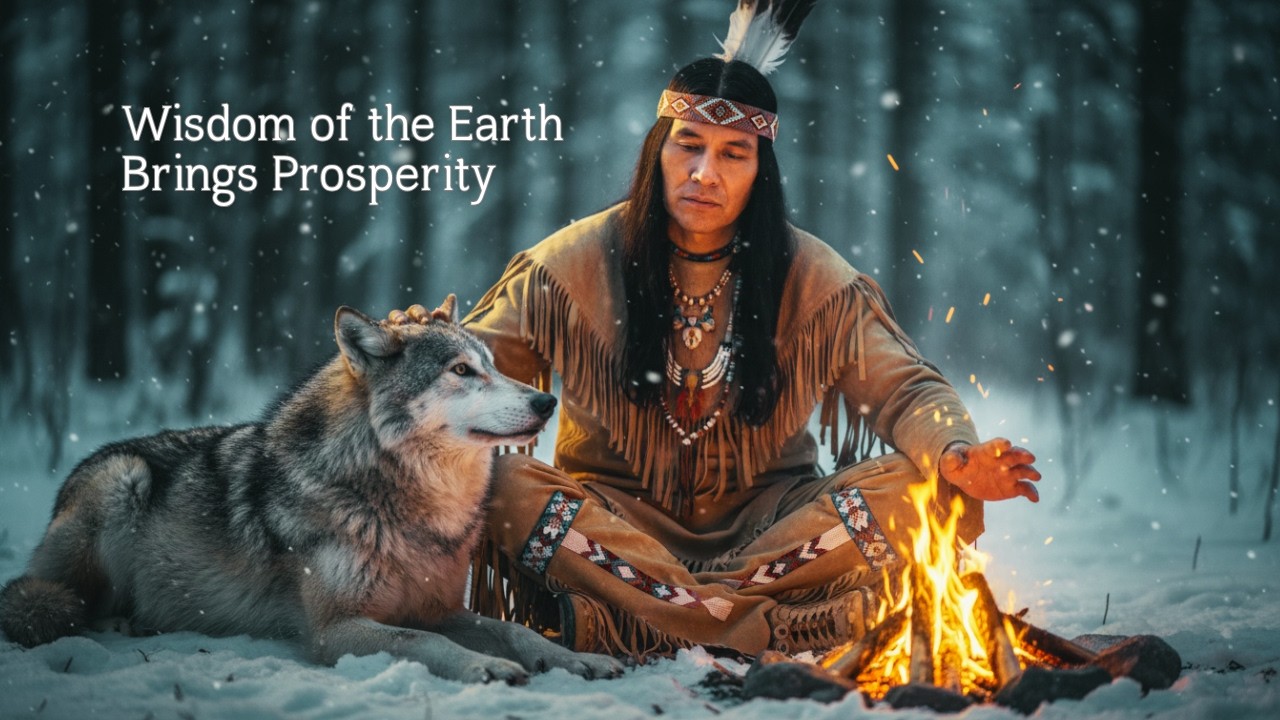 Wisdom of the Earth Brings Prosperity🌙 Relaxing Flute & Nature Sounds for  Abundance & Peace