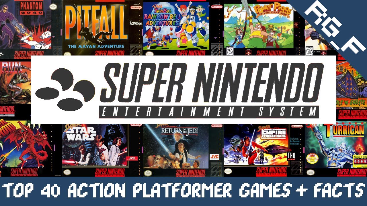 Top 40 Best SNES Action Platformer Games + FACTS - PART 2