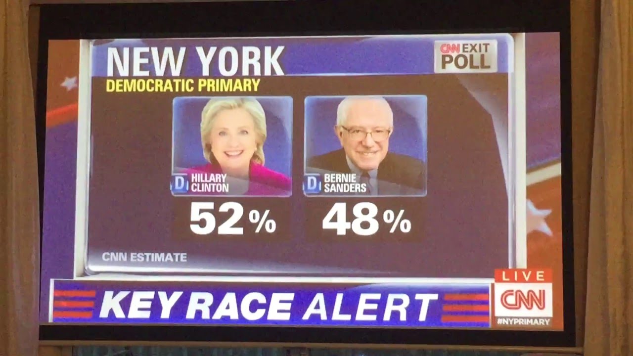 CNN Exit Poll Results for 2016 New York Democratic Primary Election