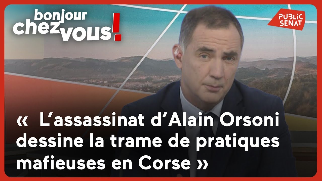 Gilles Simeoni : « L’assassinat d’Alain Orsoni dessine la trame de pratiques mafieuses »