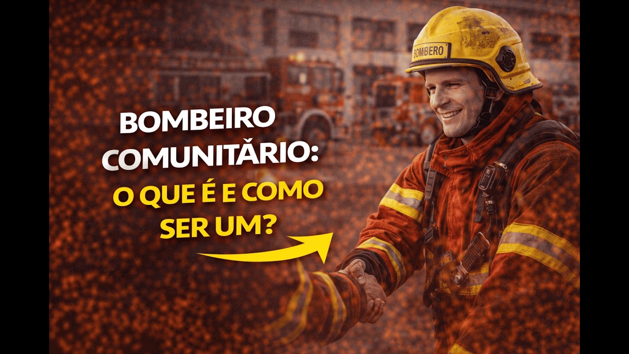 BOMBEIRO COMUNITÁRIO: o que é e o que fazer para se tornar um?
