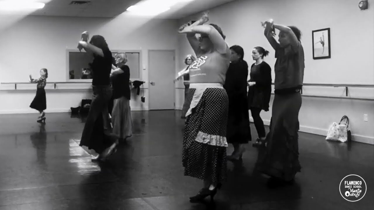 Tabla de Pies por Alegrías | Flamenco Dance Advanced Beginner Class Excerpt – Osende Dance Arts