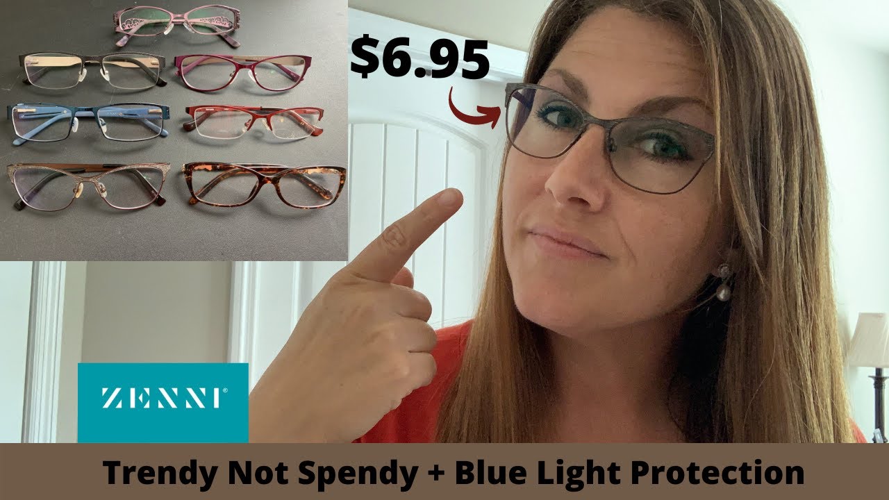 👓Zenni Optical Eyeglasses Review/Try On + Do Blokz Blue Light Blockers Work?🥸