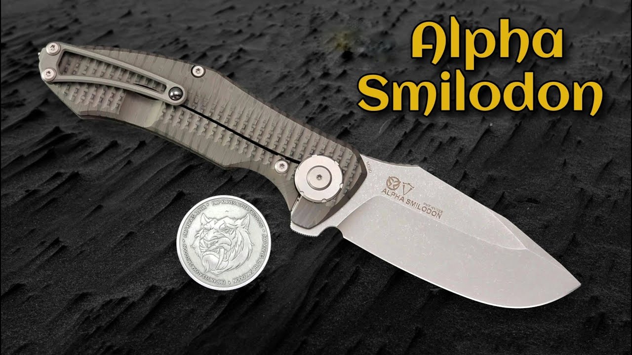 New Beast Blade!  PMP Alpha Smilodon BIG Flipper Knife!