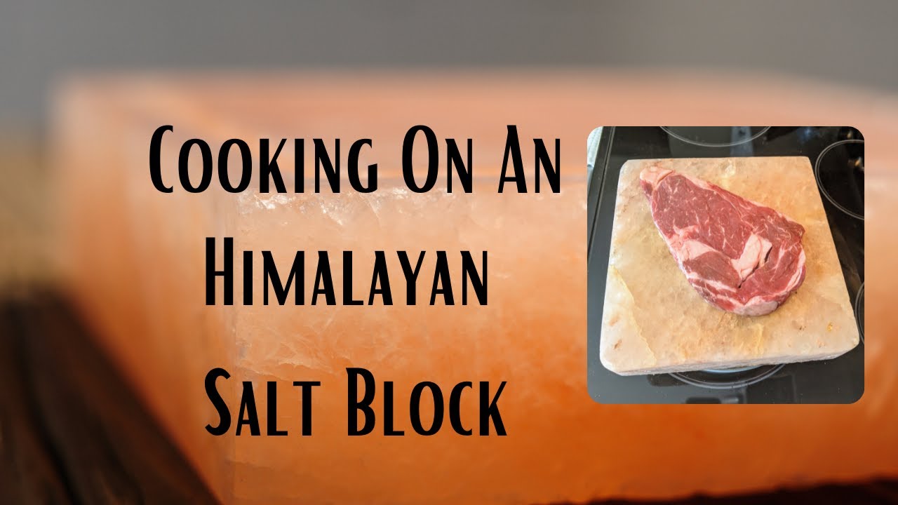 Ribeye on an Himalayan Salt Block