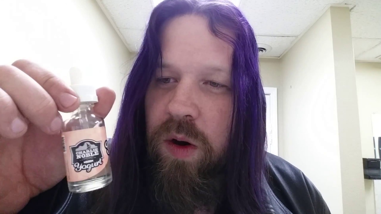 Smoked yogurt by Charle Noble eliquid review