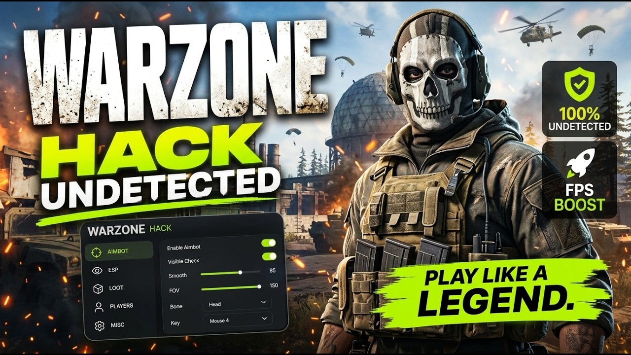 Working Warzone Cheat 2026 / Aimbot + Radar + ESP / Ultimate / PC