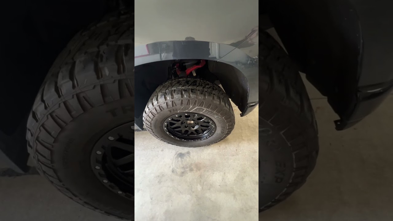 2021 Silverado Trail Boss on 34” 295/70r18