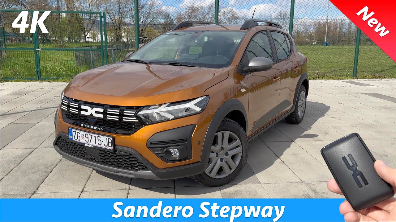 Dacia Sandero Stepway 2023 — подробный обзор в 4K | Expression (Экстерьер - Интерьер) Подтяжка лица