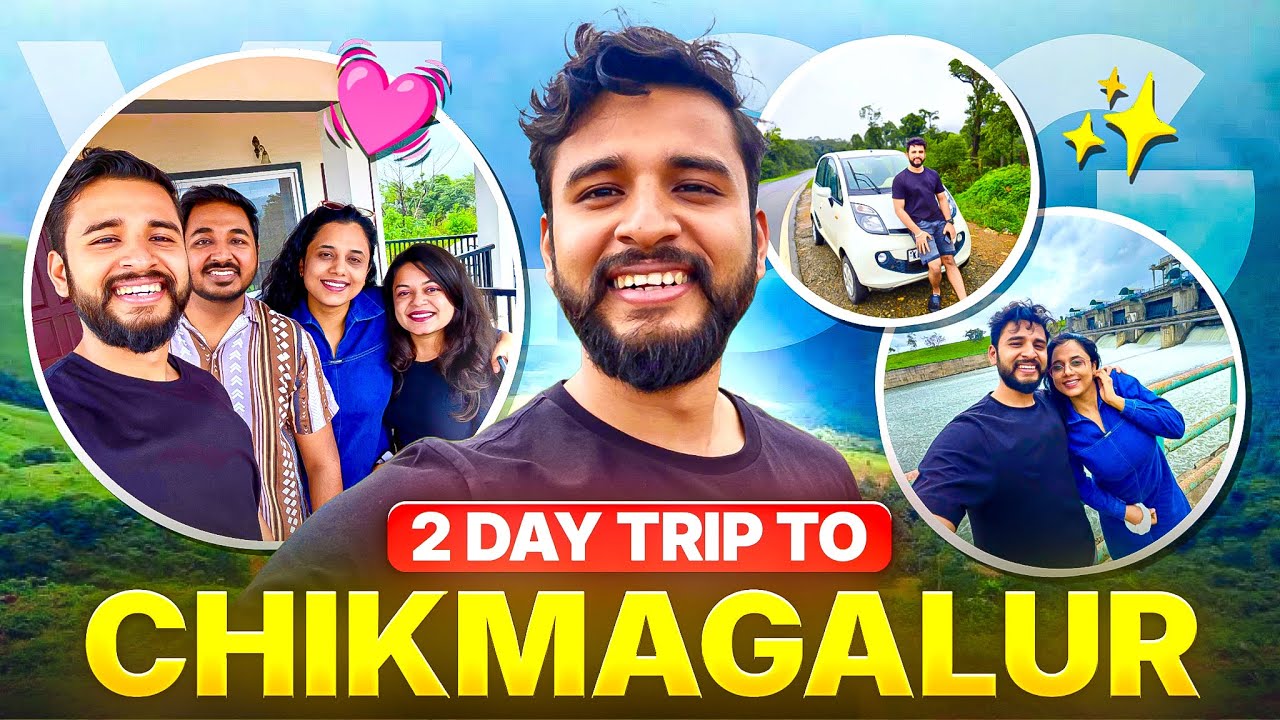 Bangalore to Chikmagalur Road Trip 🚗🔥 2 Days of Mad Views, Waterfalls, Filter Coffee|Btechwala Vlogs