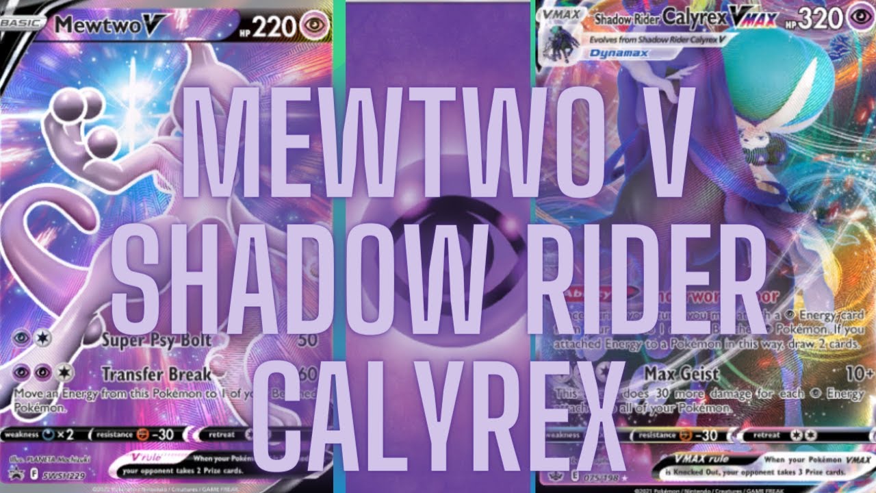 Mewtwo V Shadow Rider Decklist