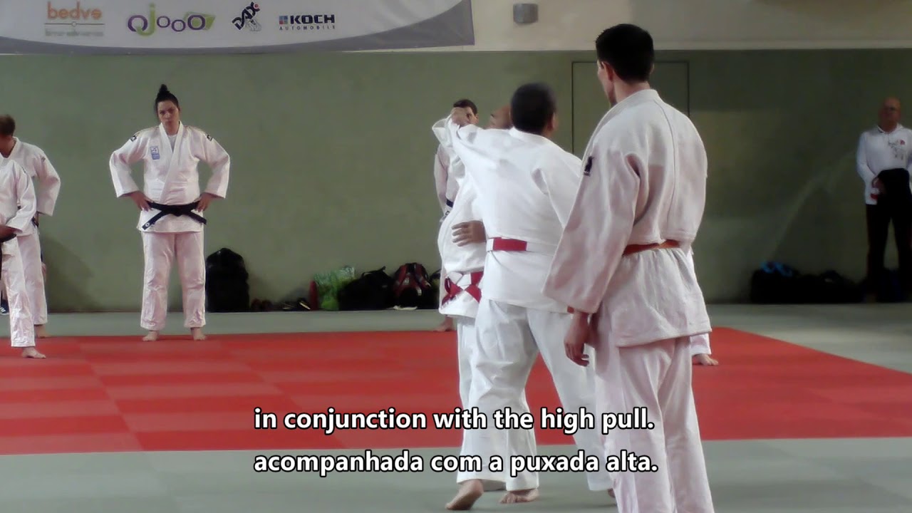 Seminar Judo Berlin Japan Okt 2019 part 5 &ndash; Kuzushi & Tsukuri: Morote Seoi Nage (engl / port)