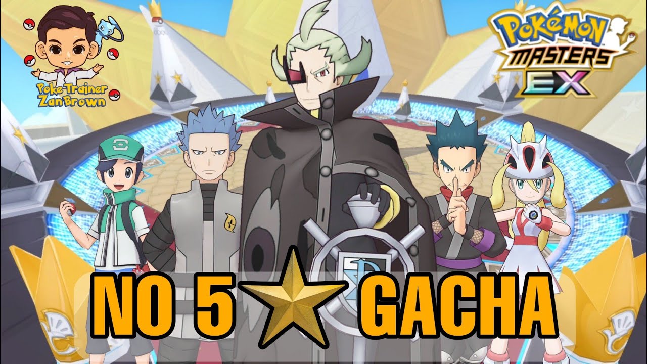 7.5k points No 5 stars Gacha Master Mode Kanto CS Pokemon Masters EX