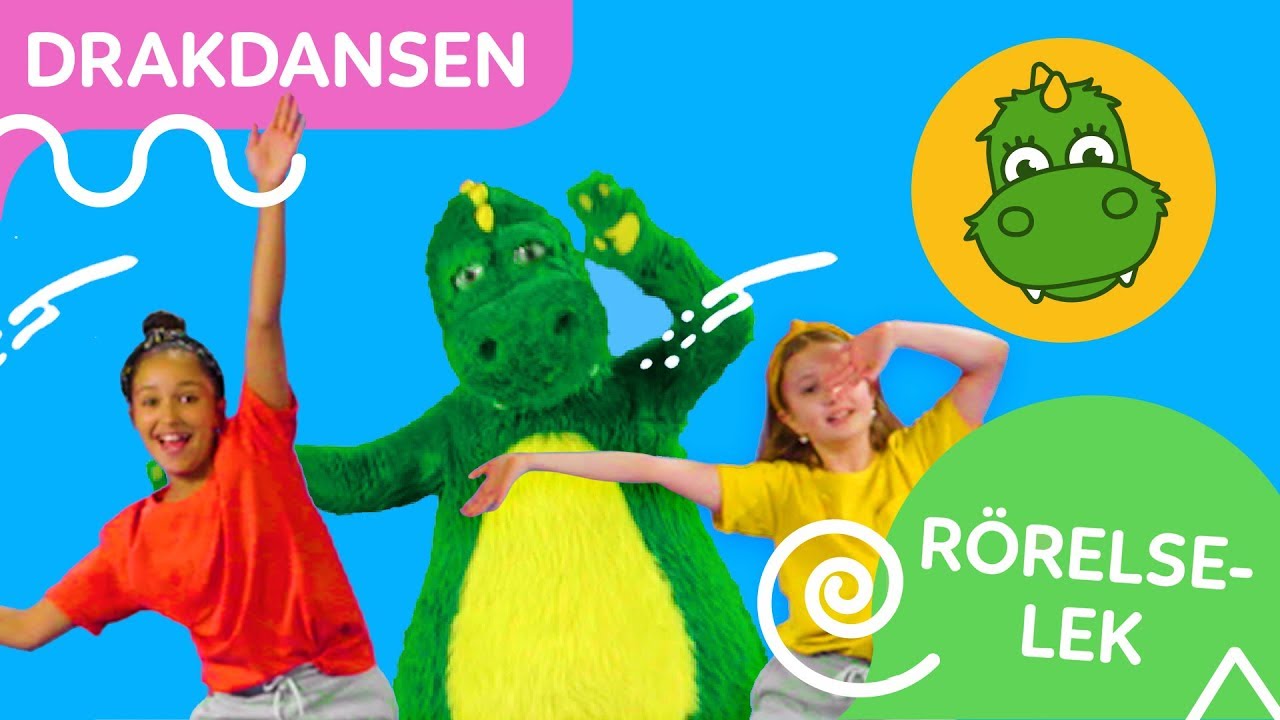 Bolibompa Mini: R&ouml;relselek: Drakdansen