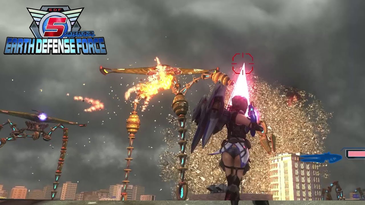 EARTH DEFENSE FORCE 5 | 50. Airborne Fighters: Part 2 | Wing Diver | Hard