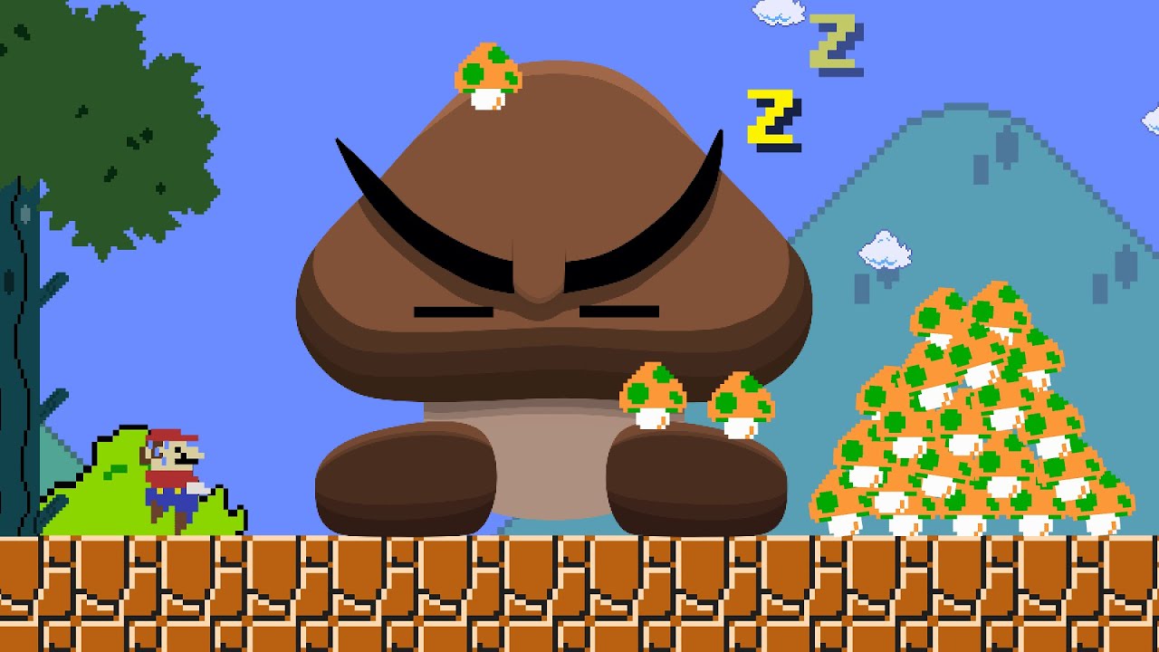 Mario find wings to replenish some 1-Up Mushrooms! But...