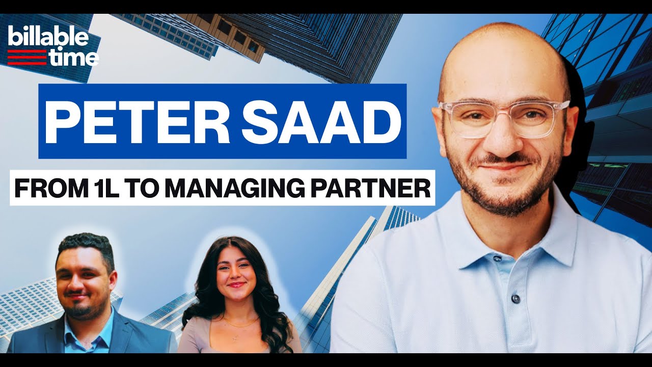 What Law Students Get Wrong About Success, From a Managing Partner ft. Peter Saad
