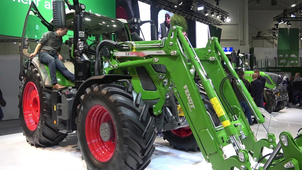 The FENDT 720 tractor 2020