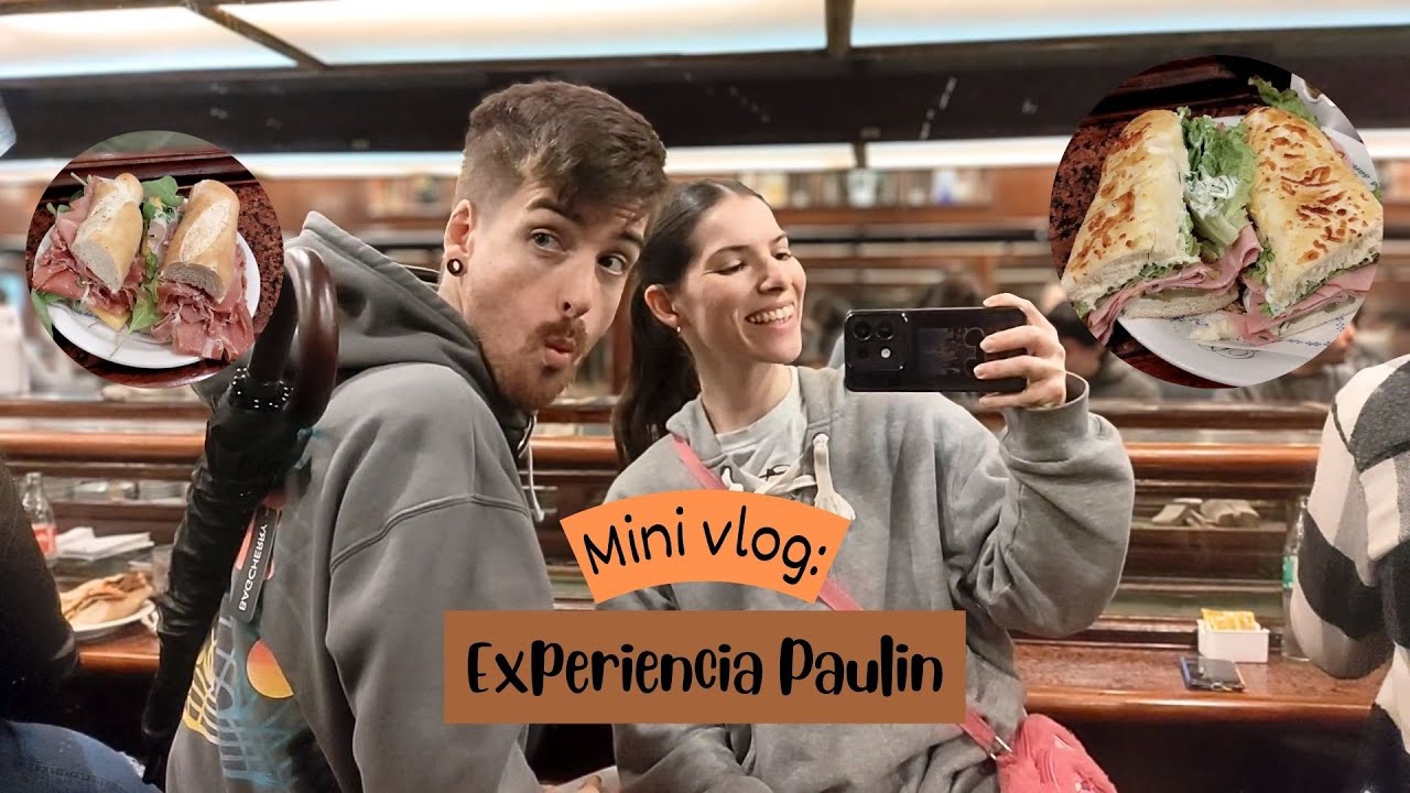 MINI VLOG EXPERIENCIA PAULIN: LA BARRA PORTEÑA MÁS FAMOSA 🥪