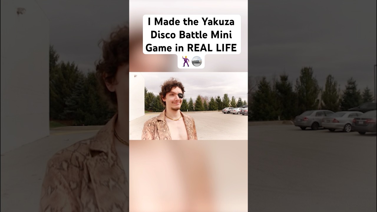 I Made the Yakuza Disco Battle Mini-Game IN REAL LIFE! #yakuza #yakuza0