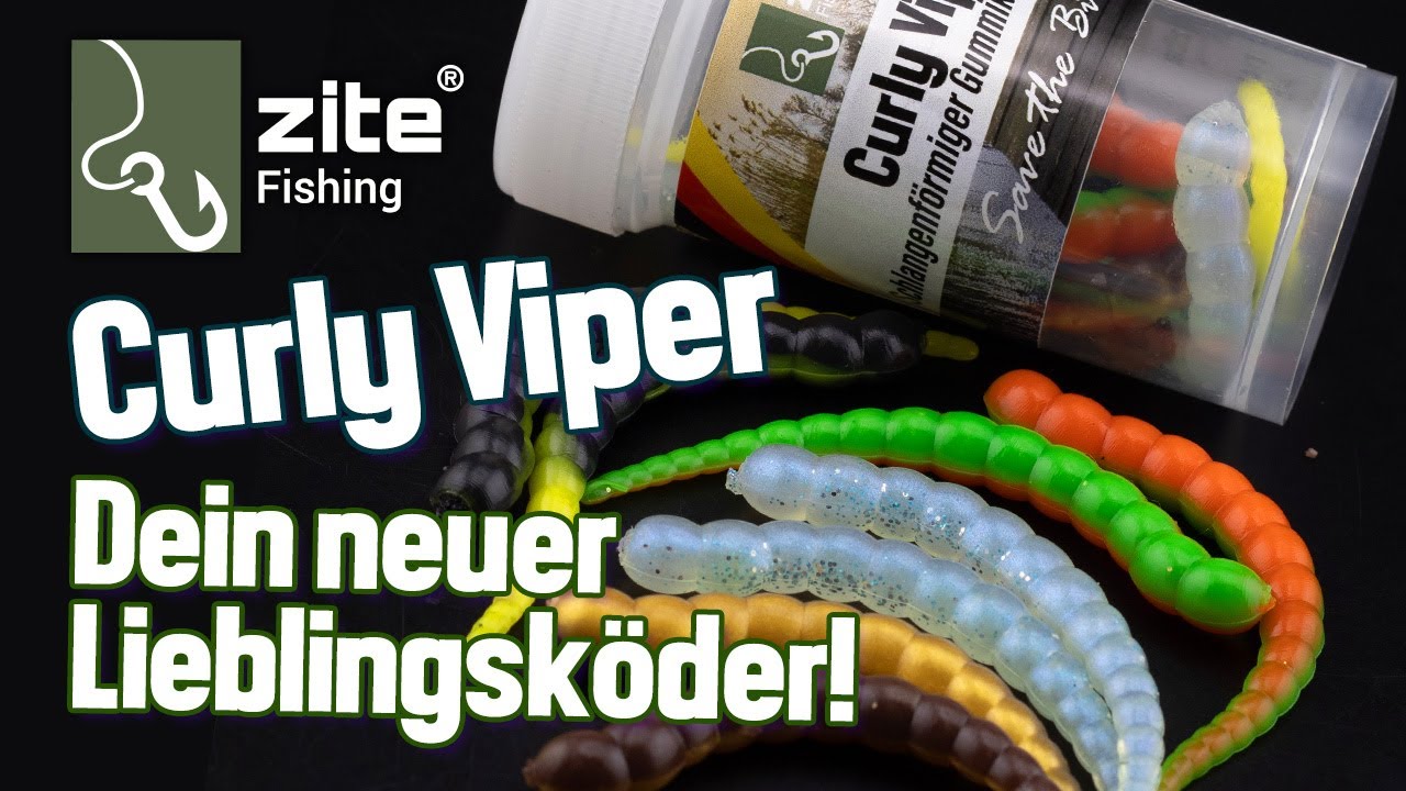 Curly Viper bringt Schwung in dein Forellen Angeln: Maximale Rotationsreize mit diesem Gummik&ouml;der