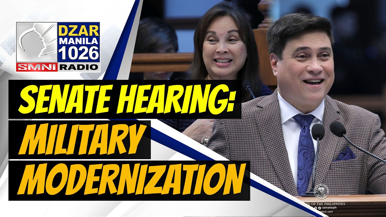 Pagdinig ng Senado ukol sa Military Modernization sa bansa