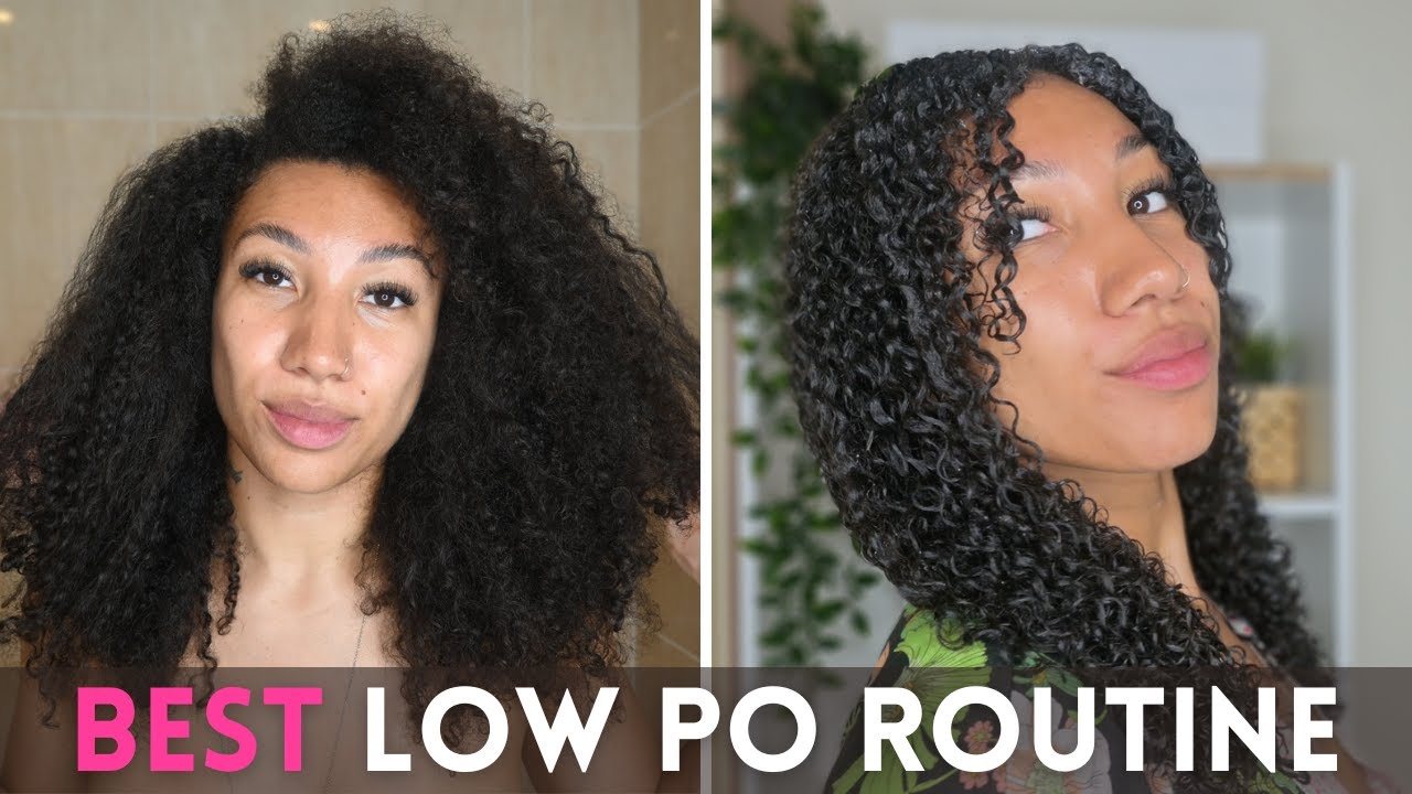 How I would do a wash & go if i had low porosity hair