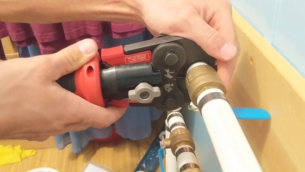Пресс-инструмент для обжима труб M18 PEX с коротким ходом