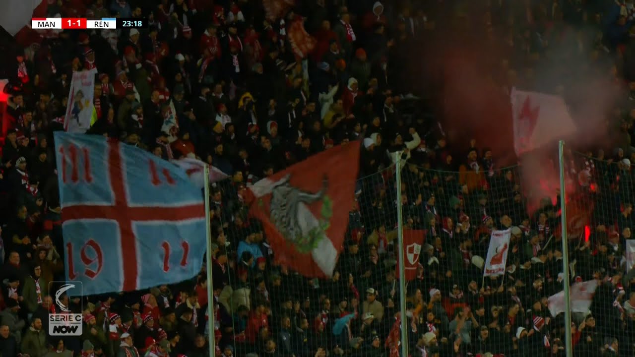 Calcio Serie C: gli highlights di Mantova-Renate 4-1