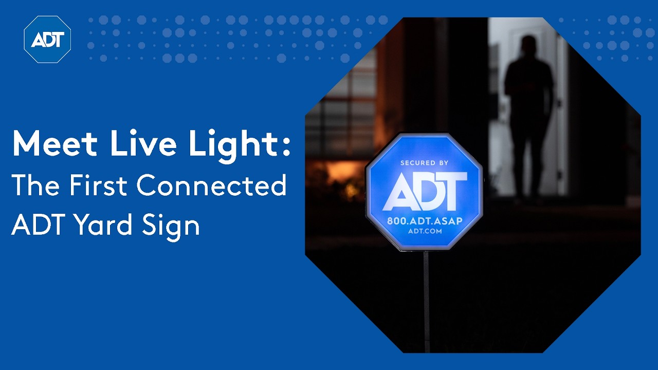 Meet Live Light: The First Connected ADT Yard Sign