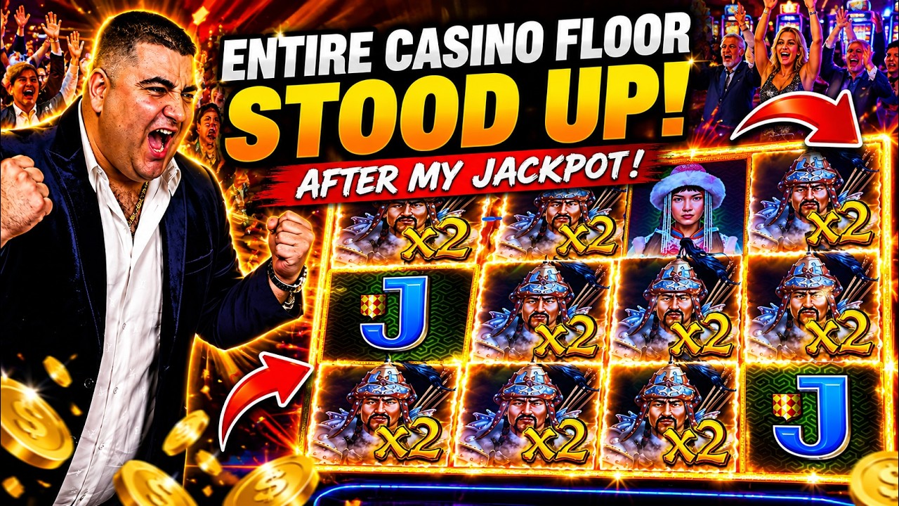 🎰 This MEGA JACKPOT Had the Entire Casino on Their Feet!
