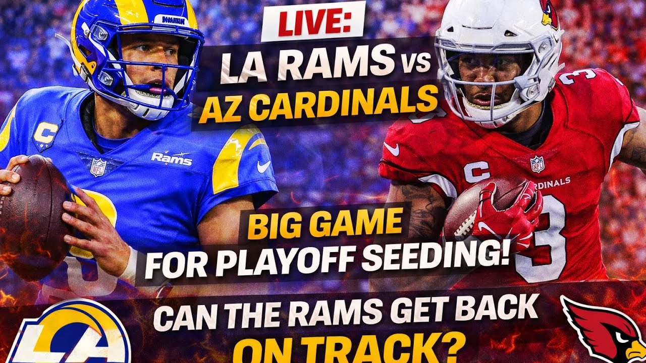 LIVE: LA Rams vs AZ Cardinals| Can the Rams Get Back on Track