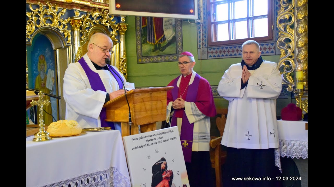 Wizytacja kanoniczna ks. biskupa Jana Wątroby w parafii Małast&oacute;w