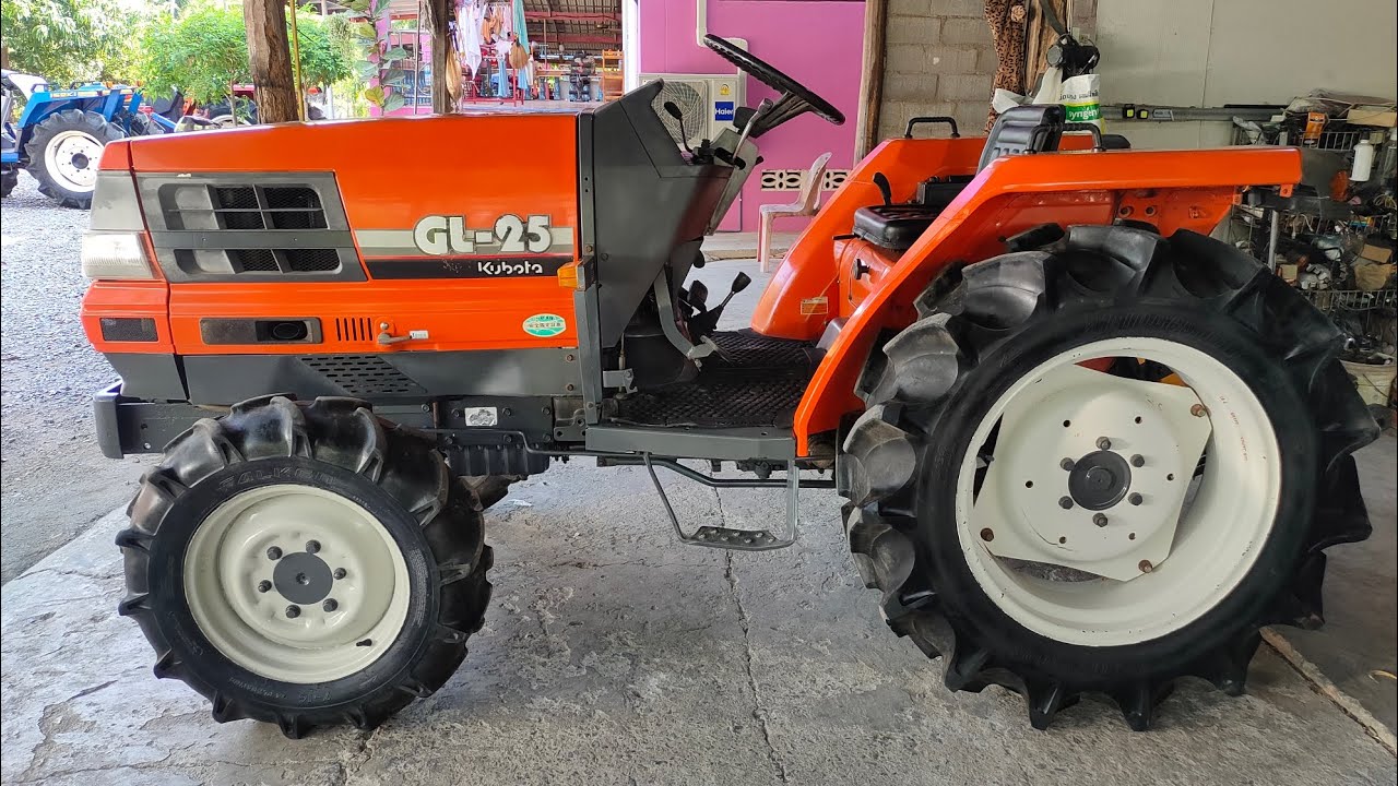 (ขายแล้วครับ)🈴KUBOTA - GL-25 PS(รุ่นนิยม)🈴 (เก่านอก)ขับง่ายพวงมาลัยพาวเวอร์ เกียร์ซัทเทิล ใช้งานน้อย
