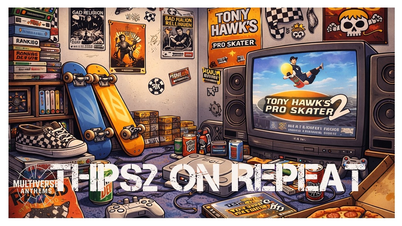 I wrote a Ska-Punk anthem for THPS2 and used AI to Nollie 360 flip it into life