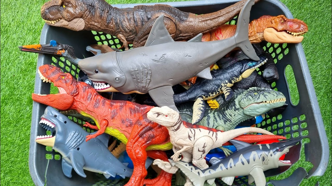 Dinosaur Jurassic World Toy In The Box ASMR Review