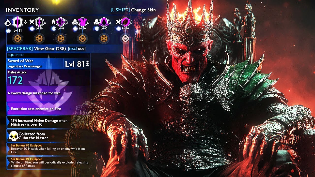 SHADOW OF WAR - FLAME MONGER IS THE COOLEST ORC IN DESERT! BATTLE WITH THE SERVANTS OF SAURON