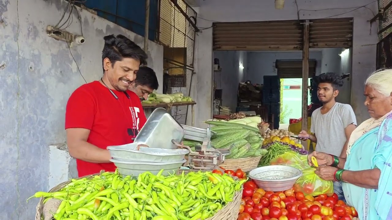 #PvcMunna కూరగాయలు అమ్ముతూ సరదాగా 🤗