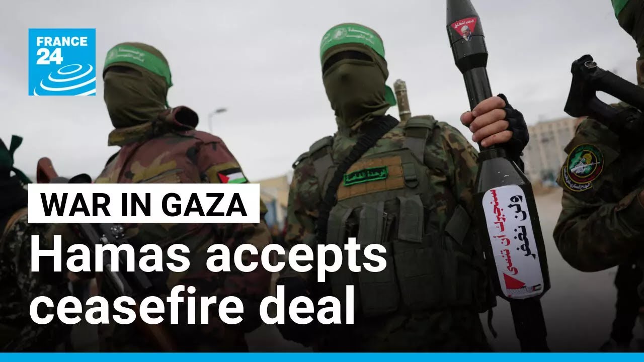 Hamas accepts proposed deal for ceasefire with Israel and hostage release &bull; FRANCE 24 English