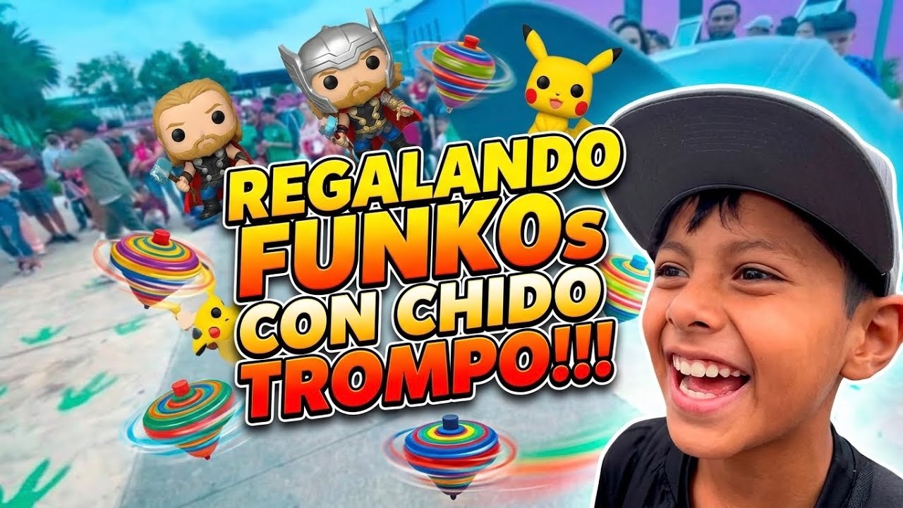REGALANDO FUNK0s CON CHIDO TROMPO!!!
